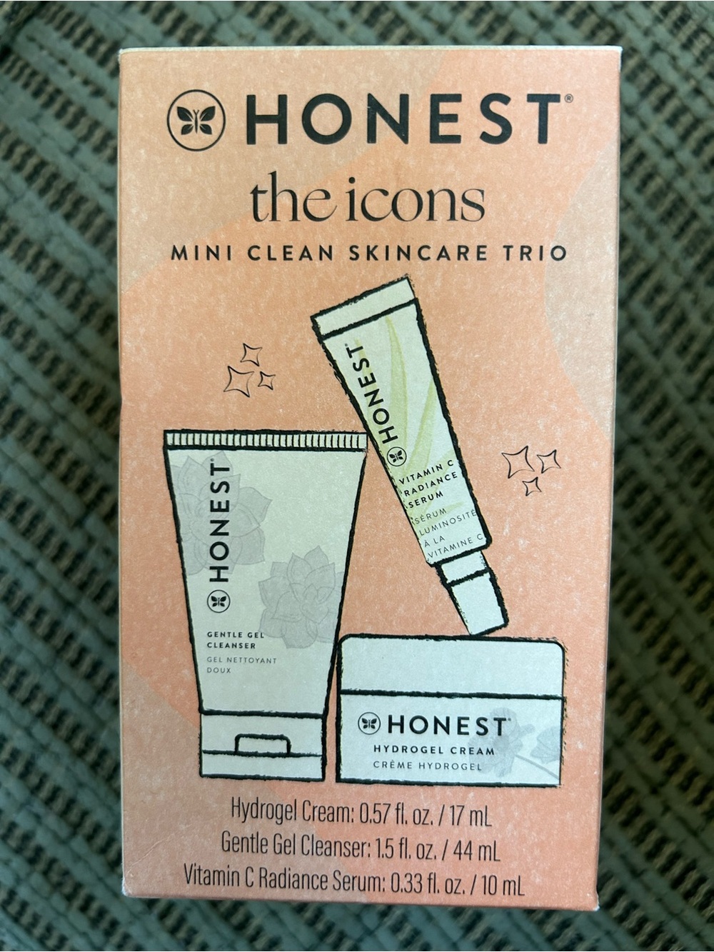 HONEST The Icons Mini Clean Skincare Trio